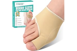 GELPRETTY 1 Paio Correttore per alluce valgo,Calzini per Alluce Valgo,Correttore Alluce Valgo e Separatori con cuscinetto,Divaricare e Allungare le dito,Dita a Martello Piedi Protettore,per Uomini e Donne