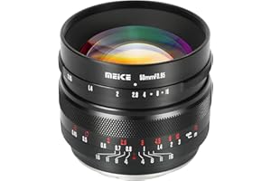 Meike 50 mm f0.95 Standard Aperture Manual Focus Fixed Lens APS-C kompatybilny z Sony E-Mount Mirrorless Cameras NEX 3 3N NEX 5R NEX 6 7 A6600 A6400 A5000 A5100 A6000 A6100 A6300 0 A65 00 A3000