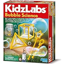 4M KidzLabs Scienza Dei Cristalli - Kit Esperimenti STEM Per Bambini - Fai Crescere Cristalli Colorati E Luminescenti