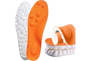 SKYPERMIT Memory Schaum Einlegesohlen mit Arch Support für Damen und Herren, Komfort Massage Einlegesohlen, Ersatz-Schuheinlagen für Turnschuhe, Turnschuhe, Arbeitsstiefel