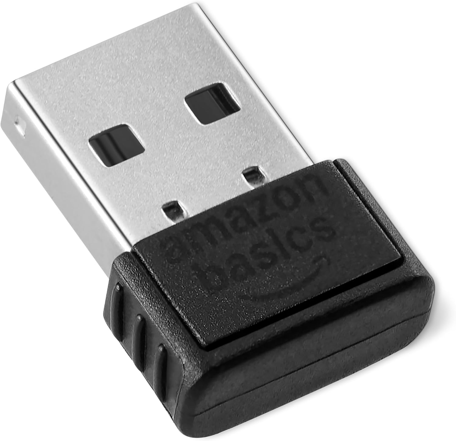 Amazon Basics Adaptador USB Bluetooth 5.4 para PC, Receptor USB para ratón Bluetooth, Teclado, Ordenador portátil, Compatible con Windows 11/10/8.1