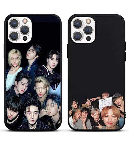 Cover Per IPhone 14 Plus 6,7" Con Design Kpop Stray Kids Skzoo - 2 Pezzi, Custodia Morbida In TPU Antiurto, Regalo Per Fan