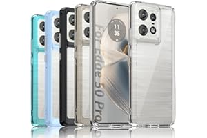 TailTech Etui na Motorola Edge 50 Pro etui na telefon Moto Edge 50 Pro, przezroczyste akrylowe etui kompatybilne z Motorola Edge 50 Pro, przezroczyste etui