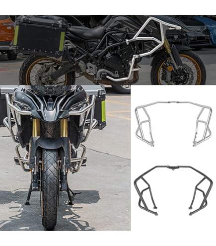 Paramotore HEED Per TRK 702/702X - Inferiori In Acciaio Verniciato Nero - Foto 4