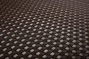 Sellon24 PE-Rattan (RD02 marrone scuro, 100)