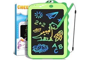 CHEERFUN Dinosaure Enfant Jouet Garcon Fille - Cadeau Fille Garcon 3 4 5 6+ Ans Tableau Ardoise Magique 8.5 Pouce Creatif Calendrier de L'avent Jeux Educatif Enfant Idée Cadeau Anniversaire Dessin