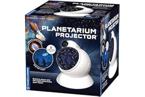 Thames & Kosmos Planetarium-Projektor, Wissenschafts-Kit für Kinder, Lernressourcen für Astronomie, STEM-Spielzeug für wissenschaftliche Experimente, 3 Sprachen, ab 8 Jahren