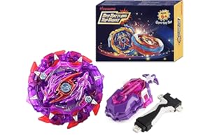 Hozuumo Bey Battling Tops Brust Turbo Starter Set, 4D Metall Fusion Kampfkreisel, Bey Arena Blade Spinning Tops mit Launcher, Geschenk-Sets für Kinder 03