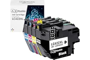 Msudoku LC422XL LC-422 XL Value Pack kompatybilny z Brother LC-422XL LC-422XLVAL LC422 wkłady wielopakowe do Brother MFC-J5340DW MFC-J5345DW MFC-J5740DW MFC-J6540DW MFC-J6940DW