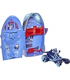 Dickie Toys 203141013 PJ Masks Single Pack Owlette Moon Rover - Vehículo de Metal con Rueda Libre, Incluye Figura de búho, 7 cm, a Partir de 3 años