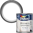 Dulux Primer & Undercoat Paint For Wood - 250Ml