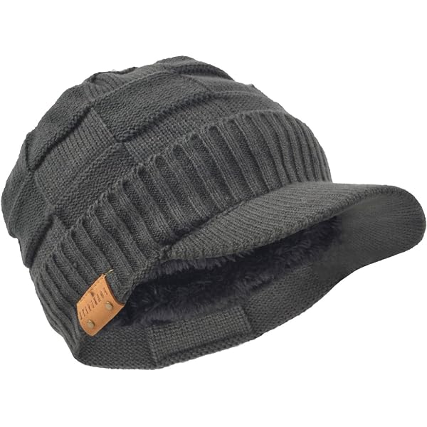 YAMEE Herren Wintermütze Strickcap Wintercap Damen Strickmütze