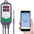 INKBIRD WiFi Temperature Controller Digital Wireless Thermostat ITC-308-WiFi Temperature Controller Heating Cooling Remote Control EU Plug