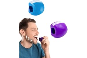 HOODBRO Ejercitador de mandíbula de silicona 2 piezas