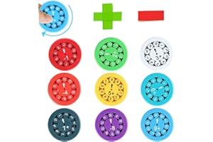 Jastown Math Fidget Spinner, matematyczny spinner do nauki, zabawka dla dzieci, matematyka sensoryczna spinner, matematyka Fidget Spinners (dodawanie i odejmowanie)