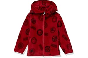Amazon Essentials Disney | Marvel | Star Wars Giacca con Cappuccio e Cerniera Integrale in Pile Bambini e Ragazzi