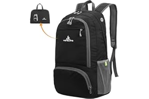 YOODI Bagage Cabine 45x36x20 Easyjet, 32L Sac à Dos Pliable Ultra Léger Sac à Dos de Voyage Étanche Sac à Dos de Randonnée Sac à Dos avec 3D Air Mesh Sac à Dos de Cyclisme