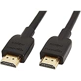 Amazon Basics - Cavo HDMI ad alta velocità di classe CL3, standard più recenti, 3 m, Nero