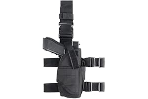 Gexgune Outdoor Caccia Gambe di Combattimento Appeso Pistola Fondina Tactical Nylon Gun Fondina Universale Pistola Attrezzature (5 Colori opzionali)