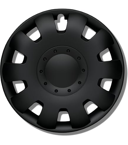 Enjoliveurs AutoStyle Turbo Van 17 Pouces - Argent/Noir - Pour Camionnettes
