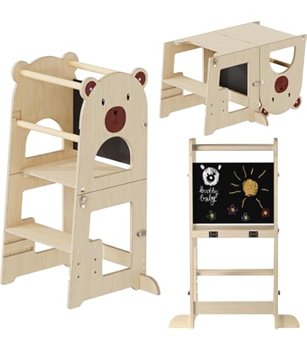 Labebe Montessori leertoren voor kinderen, opvouwbare