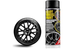 E-TECH Motorsport Black Alloy Wheel Paint - 400ml
