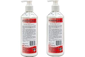 Opus All Purpose Barrier Cream For Hands 500ml x 2 – General Hand Moisturiser For Wet and Dry Work – Pre-Work Barrier Cream – Non-Greasy and Fragrance-Free