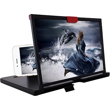 Loupe D' Écran Téléphonique, Agrandisseur Ecran Telephone Pliant