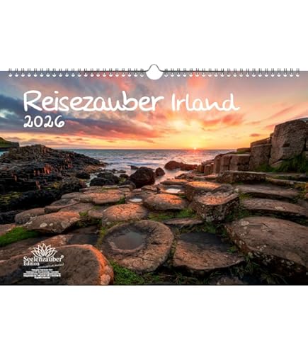 Irland Kalender 2026 - Die grüne Insel - Premium Wandkalender DIN A2 (extragroß: ca. 60 cm x 42 cm