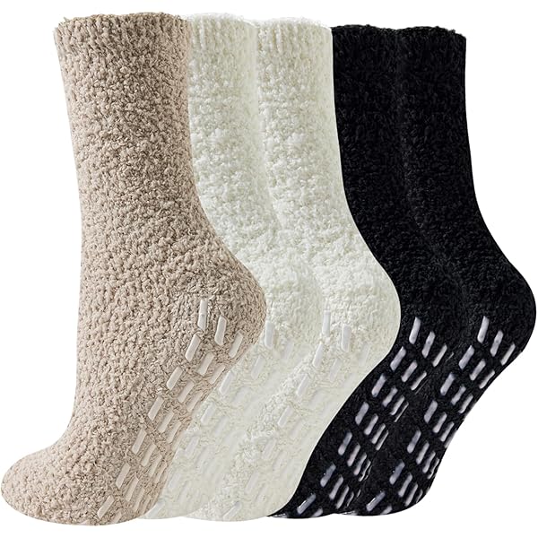 Chalier 5 paar knuffelsokken voor heren, bedsokken, knuffelzachte sokken, huissokken, warme dikke zakelijke herensokken, maat 42-47 (EU), meerkleurig 2, One Size