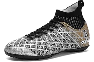 BINBINNIAO Calzado de Fútbol Botas de Fútbol Unisex Botas de Fútbol para Hombre Zapatillas de Deporte de Competición Profesional para el Aire Libre