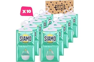 Siamo Pack Déshumidificateurs d'Armoire - Absorbeur d'Humidité pour Placards, Armoires, Garages et Camping-Cars. Haute Absorption Anti-Moisissure et Odeurs Désagréables (10)