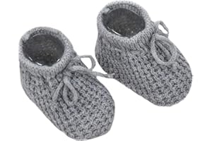 MANSURI Baby Boys Girls 1 Pair Knitted Booties Mesh Baby Booties 0-3 Months S401