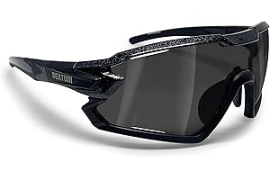Bertoni Occhiali Ciclismo Running MTB Sci Padel Tennis Sport Polarizzati Fotocromatici MOD. Quasar