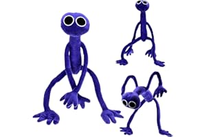 GEWDW Rainbow Friends Peluche da,Bambola di Pezza Morbida Peluche Gioco Caldo,Plush Throw Pillow Toys Halloween Christmas Party Girl Boy Regali di Compleanno (Purple)