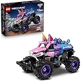 LEGO Technic Monster Jam Sparkle Smash &Ccedil;ek&ndash;Bırak 42220 &ndash; 7 Yaş ve &Uuml;zeri &Ccedil;ocuklar i&ccedil;in Işıltılı Yıldızlar ve At Boynuzu gibi D