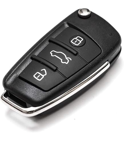 2x Ersatzgehäuse Für A1 A3 A4 A6 A8 TT 2x Klappschlüssel Gehäuse Für Audi - Passend Für A1, A3, A4, A6, A8, TT Autoschlüssel Kinder Wie Echt