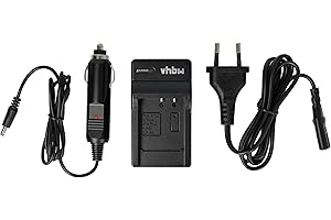 vhbw Ladegerät kompatibel mit Fujifilm Finepix F850 EXR, F900 EXR, Real 3D W3, X10, X20, XP100, XP150 Kamera Camcorder Action Cam-Akku - Ladeschale