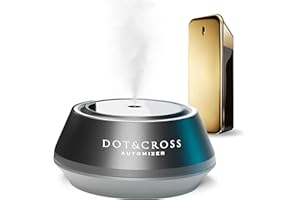 DOT AND CROSS 1 Million Car Air Freshener for Men (Automizer) - Smart Car Air Diffuser, 25ml Large Capacity 1 Million Inspired Automatic Automotive Aroma Diffuser, On/Off Automotive Aroma Diffuser.