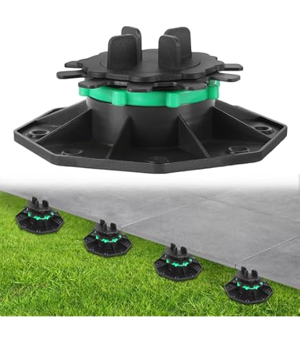 VidaXL Terrasdragers verstelbaar 10 st 25-40 mm - Kantoormeubelen Plus
