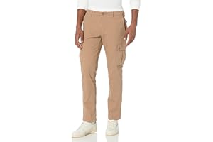 Amazon Essentials Pantalón Cargo, elástico y de Corte Ajustado (Disponible en Tallas Grandes y Largos Especiales) Hombre