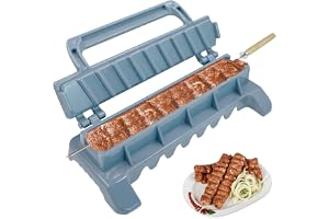 Kebab kebabspett – kebabpress – bärbar – manuell grillspett, lätt att använda, viktigt grillverktyg – plast