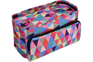 ‎KATECH Katech Aufbewahrungstasche für Wolle, Handarbeitstasche mit Ösen Ausgestattet zur Verhinderung von Woll und Garn Verheddert, Stricktasche für Häkeln und Stricken Zubehör (Farbe)