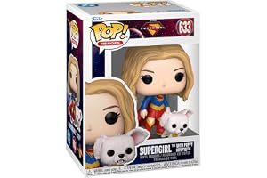 Funko Pop! & Buddy: Supergirl - Supergirl med valp Krypto - Samlarobjekt vinylfigur - Presentidé - Officiella varor - Leksake