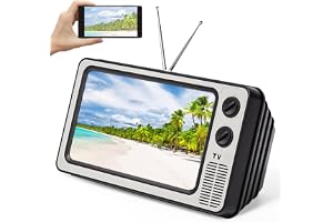 TOATELU 3D HD-skärm för , 3D HD-skärm, 12 tums förstoringsglas med hopfällbart stativ, videoförstärkare, lämplig för alla