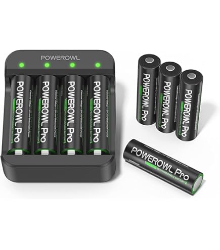 Pilas Recargables Aa Con Cargador Zepath Lot De 8 Piles AA Au Lithium Rechargeables Avec Chargeur, 3600 MWh Haute Capacité 1,5 V, Piles AA Li-ION Rechargeables Longue Durée Avec Boîte De Rangement