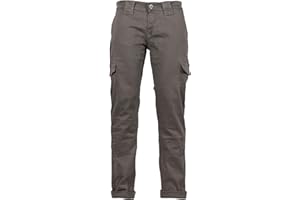 GREAT BIKERS GEAR - Pantalon de moto avec doublure en aramide Kevlar et genouillères pour homme Jeans de protection