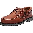Timberland Men's Traditional Handsewn 3-Eyelet Classic Lug Boat Shoe