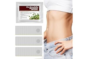 liuchanghe Patch Dimagranti, 30 Pezzi Adesivi per Perdita di Peso, Riduzione del Grasso Addominale, Anti-Cellulite