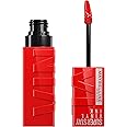 Maybelline Superstay Vinyl Ink Liquid Matte Lipstick , Red Hot